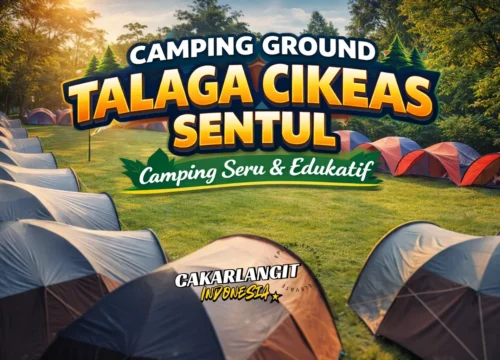 Paket Camping Talaga Cikeas 2 Hari 1 Malam untuk Sekolah & Rombongan