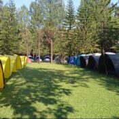 Tenda Camping Sekolah Double Layer